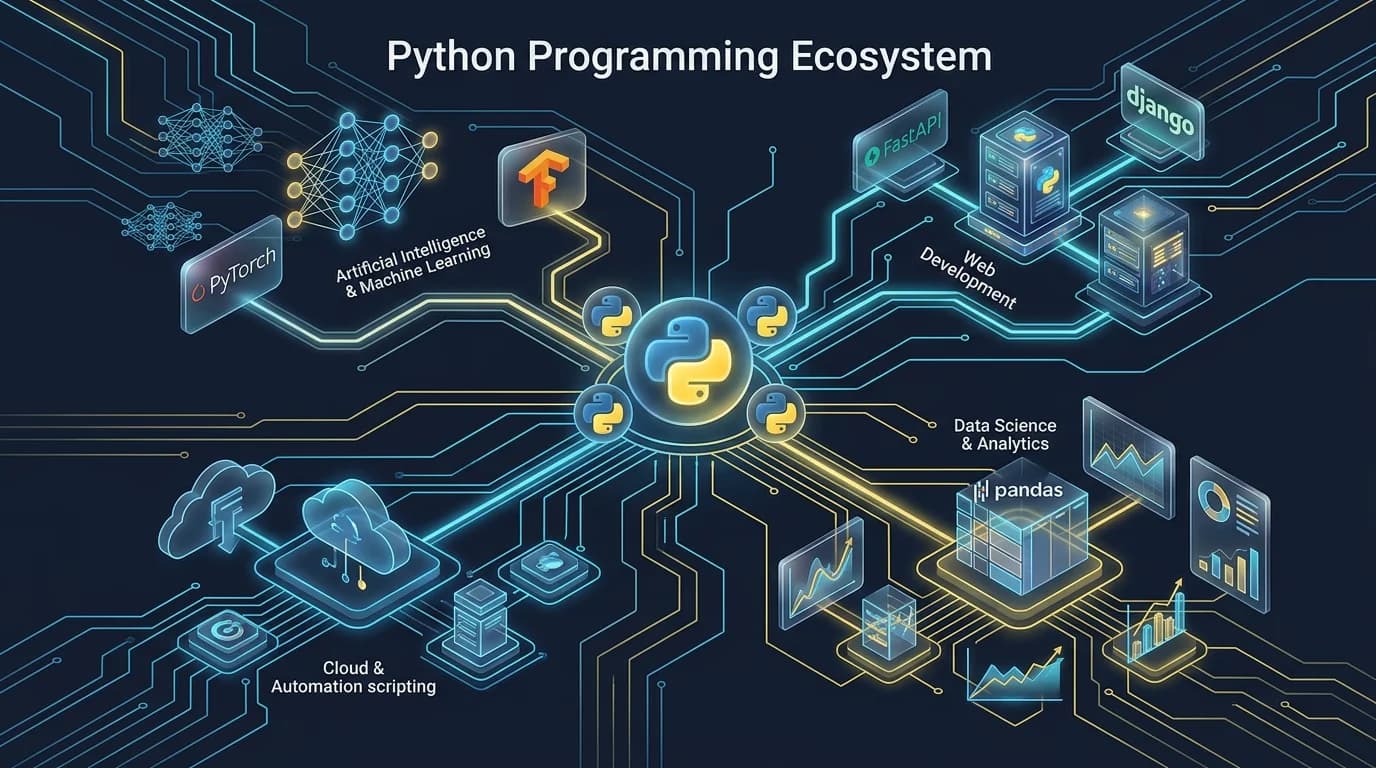 Python Programming Ecosystem and Technology Stack Architecture
